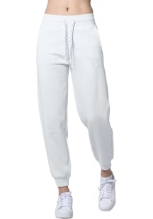 Levelwear Seattle Kraken Womens Verve Gardinia White Sweatpants