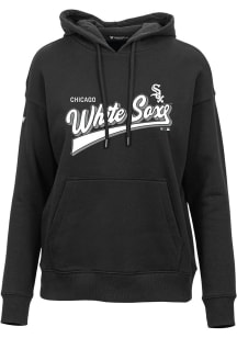 Levelwear Chicago White Sox Womens Black ADORN Vintage Team Hooded Sweatshirt