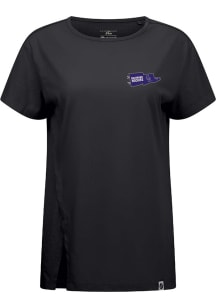 Levelwear Colorado Rockies Womens Black Influx Rafters Short Sleeve T-Shirt