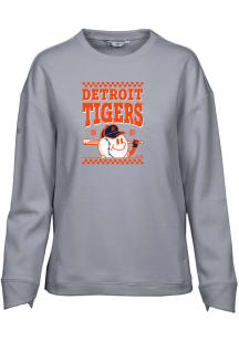 Levelwear Detroit Tigers Womens Grey Fiona Inaugural Crew Sweatshirt