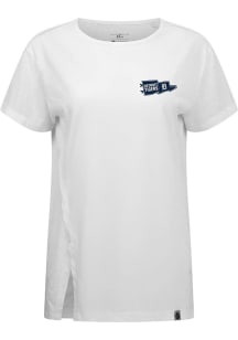 Levelwear Detroit Tigers Womens White Influx Rafters Short Sleeve T-Shirt