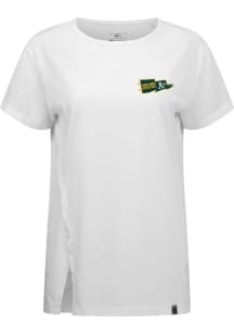 Levelwear Oakland Athletics Womens White Influx Rafters Short Sleeve T-Shirt