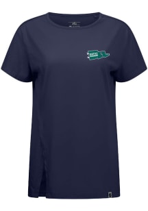 Levelwear Seattle Mariners Womens Navy Blue Influx Rafters Short Sleeve T-Shirt