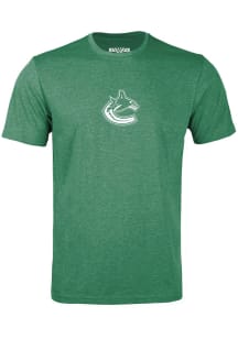 Levelwear Vancouver Canucks Green Clover Richmond Short Sleeve T Shirt