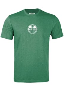 Levelwear Edmonton Oilers Green Clover Richmond Short Sleeve T Shirt