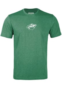 Levelwear Minnesota Wild Green Clover Richmond Short Sleeve T Shirt