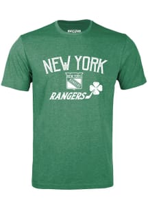 Levelwear New York Rangers Green Clover Richmond Short Sleeve T Shirt