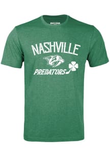 Levelwear Nashville Predators Green Clover Richmond Short Sleeve T Shirt