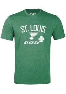 Levelwear St Louis Blues Green Clover Richmond Short Sleeve T Shirt