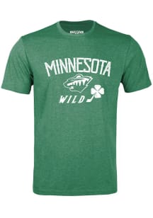 Levelwear Minnesota Wild Green Clover Richmond Short Sleeve T Shirt