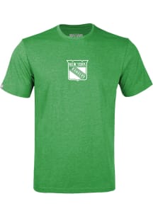 Levelwear New York Rangers Youth Green Clover Richmond Jr Short Sleeve T-Shirt