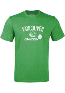 Levelwear Vancouver Canucks Youth Green Clover Richmond Jr Short Sleeve T-Shirt