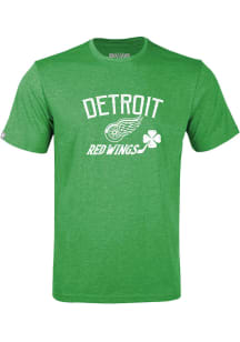 Levelwear Detroit Red Wings Youth Green Clover Richmond Jr Short Sleeve T-Shirt