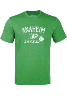 Levelwear Anaheim Ducks Youth Green Clover Richmond Jr Short Sleeve T-Shirt