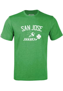 Levelwear San Jose Sharks Youth Green Clover Richmond Jr Short Sleeve T-Shirt