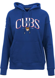 Levelwear Chicago Cubs Womens Blue Adorn Cooperstown Hooded Sweatshirt