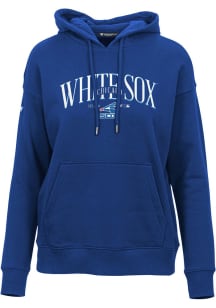 Levelwear Chicago White Sox Womens Blue Adorn Cooperstown Hooded Sweatshirt