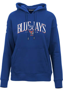 Levelwear Toronto Blue Jays Womens Blue Adorn Cooperstown Hooded Sweatshirt