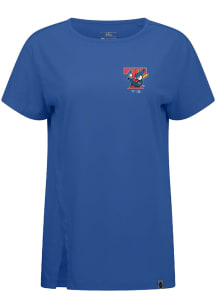 Levelwear Toronto Blue Jays Womens Blue Influx Cooperstown Short Sleeve T-Shirt