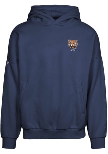 Levelwear Detroit Tigers Mens Navy Blue Contact Cooperstown Long Sleeve Hoodie