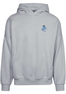 Levelwear Kansas City Royals Mens Grey Contact Cooperstown Long Sleeve Hoodie