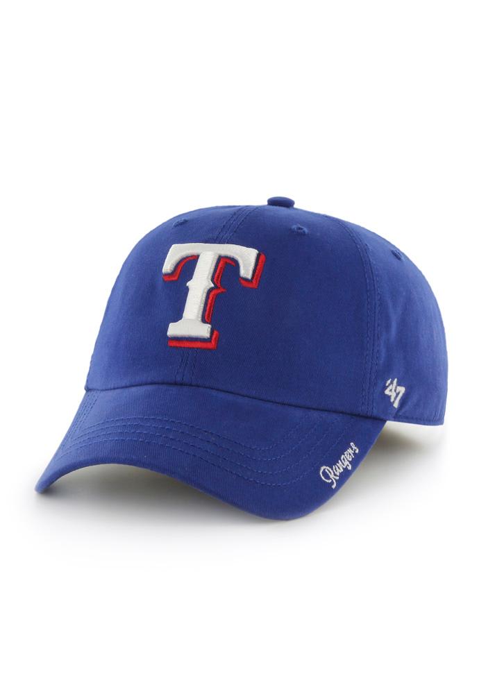 47 Texas Rangers Blue Miata Clean Up Womens Adjustable Hat