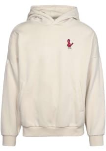 Levelwear St Louis Cardinals Mens Tan Contact Cooperstown Long Sleeve Hoodie