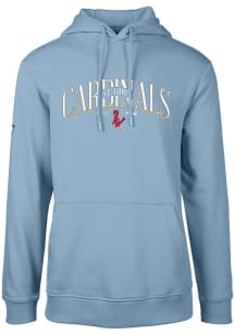 Levelwear St Louis Cardinals Mens Light Blue Podium Cooperstown Long Sleeve Hoodie