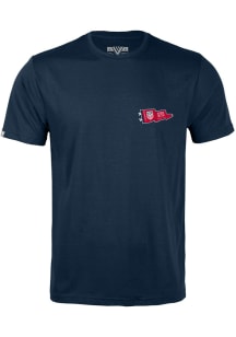 Levelwear USMNT Youth Navy Blue Richmond Jr Short Sleeve T-Shirt