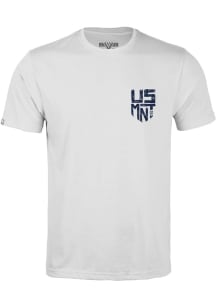 Levelwear USMNT Youth White Richmond Jr Short Sleeve T-Shirt