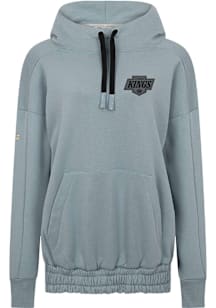 Levelwear Los Angeles Kings Womens Grey Waterfall Nightfall Hooded Sweatshirt