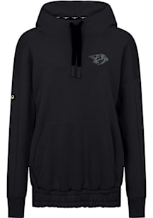 Levelwear Nashville Predators Womens Black Waterfall Nightfall Hooded Sweatshirt