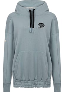 Levelwear Pittsburgh Penguins Womens Grey Waterfall Nightfall Hooded Sweatshirt