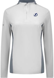Levelwear Tampa Bay Womens White Moxie 1/4 Zip Pullover