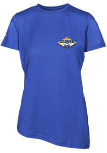 Levelwear Buffalo Sabres Womens Blue Birch Club Patch Short Sleeve T-Shirt