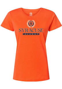 Summit Sportswear Syracuse Orange Womens Orange Alumni Short Sleeve T-Shirt