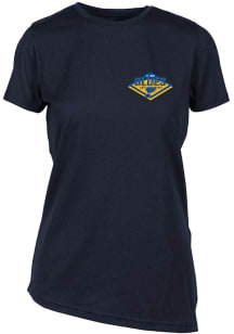 Levelwear St Louis Blues Womens Navy Blue Birch Short Sleeve T-Shirt