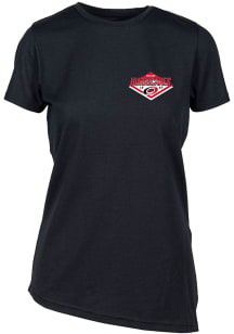 Levelwear Carolina Hurricanes Womens Black Birch Short Sleeve T-Shirt