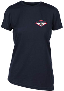 Levelwear Florida Panthers Womens Navy Blue Birch Short Sleeve T-Shirt
