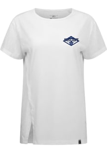 Levelwear Toronto Maple Leafs Womens White Influx Short Sleeve T-Shirt