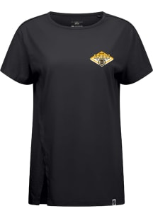 Levelwear Boston Bruins Womens Black Influx Short Sleeve T-Shirt
