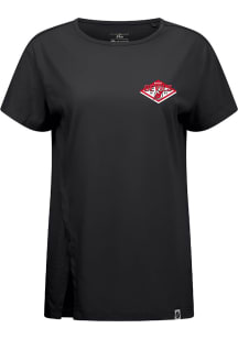 Levelwear New Jersey Devils Womens Black Influx Short Sleeve T-Shirt