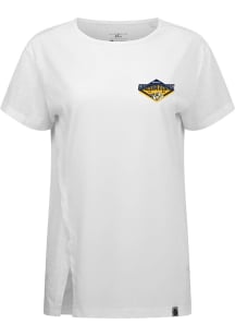 Levelwear Nashville Predators Womens White Influx Short Sleeve T-Shirt