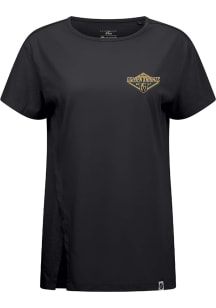 Levelwear Vegas Golden Knights Womens Black Influx Short Sleeve T-Shirt