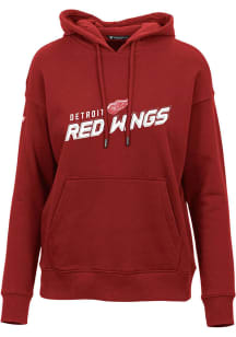 Levelwear Detroit Red Wings Womens Red Adorn Hooded Sweatshirt