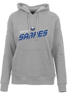 Levelwear Buffalo Sabres Womens Grey Adorn Hooded Sweatshirt