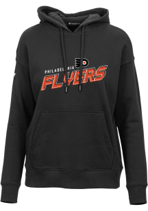 Levelwear Philadelphia Flyers Womens Black Adorn Hooded Sweatshirt
