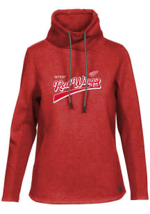Levelwear Detroit Red Wings Womens Red Loop Long Sleeve Pullover