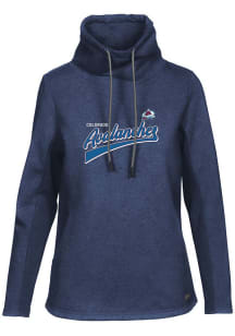 Levelwear Colorado Avalanche Womens Navy Blue Loop Long Sleeve Pullover