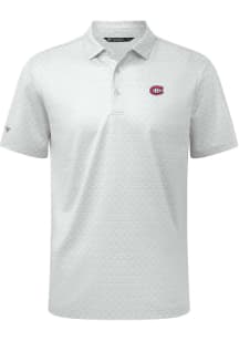 Levelwear Montreal Canadiens Mens White System Short Sleeve Polo